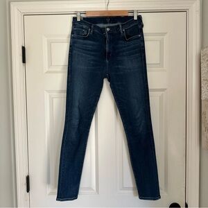 Citizens Of Humanity Dark Blue Skinny Jeans size 32 Rocket High Rise Skinny